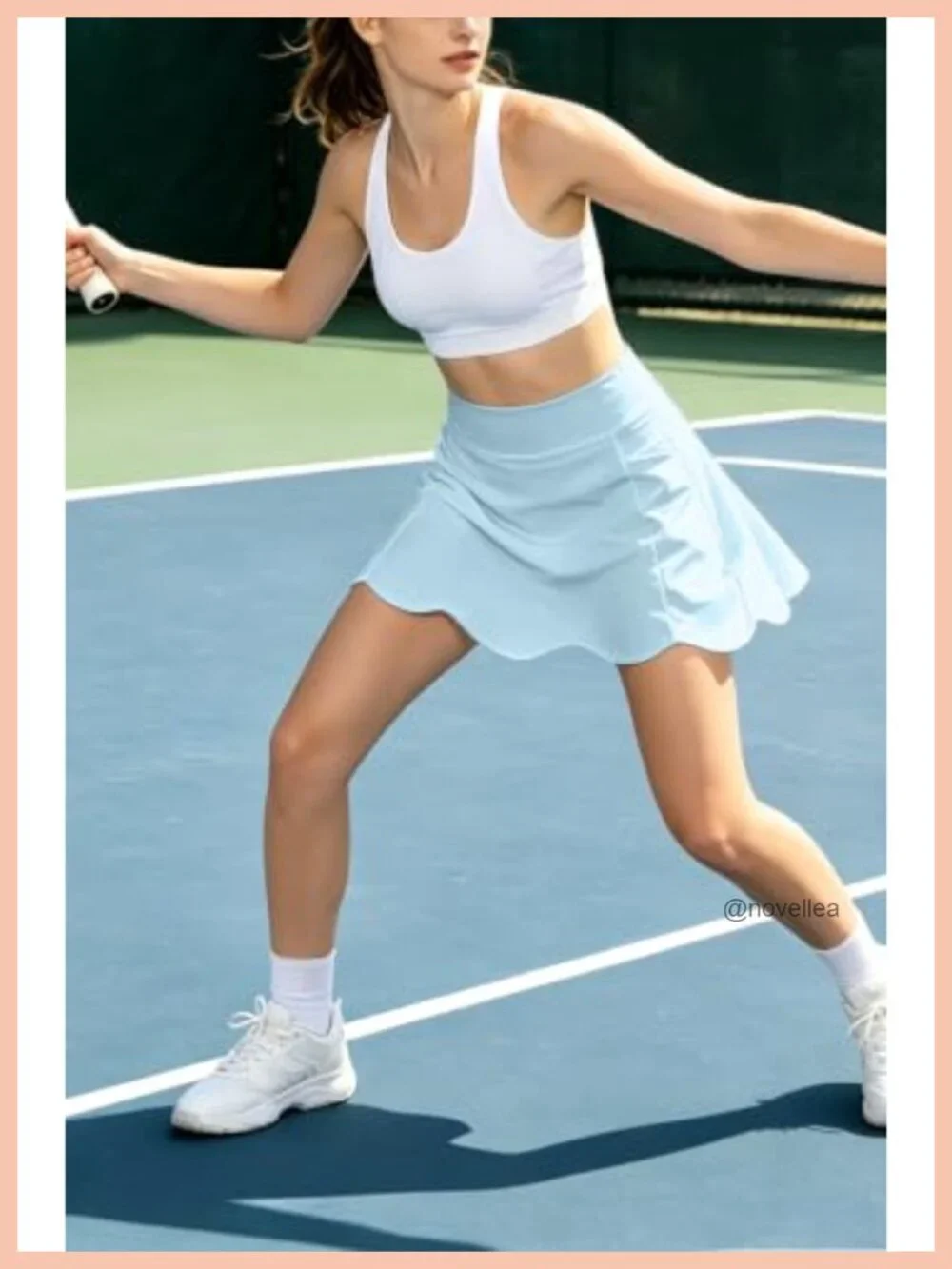 High Waisted Skort with Pockets for Women Golf Tennis Athletic Skirts